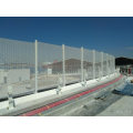 High Security Clear Vu View Mesh Fence Panels / 358 Anti Climb Fence / Prison Fencing